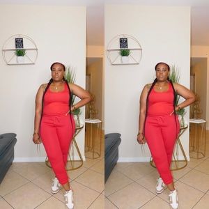 Two piece jogger set